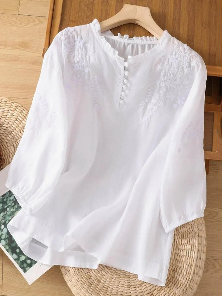 Floral Blouse-Valenta Fashion